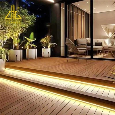Groothandel buitenhout look aluminium terras