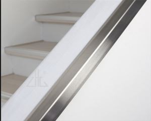 Aluminium hoekkanaal Helder gepolijste spiegel