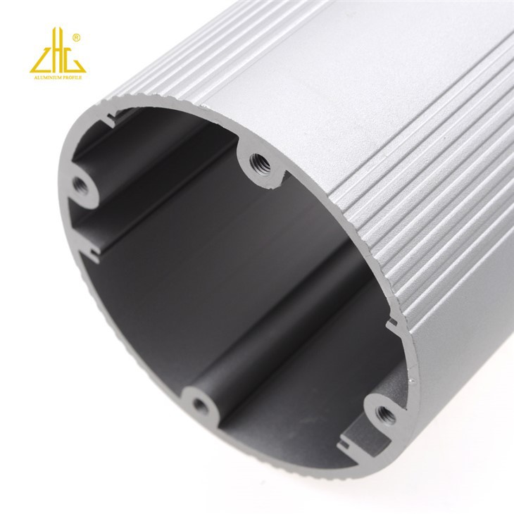 aluminiumbewerking ronde buisbewerking door aluminiumprofiel cad versus aluminiumlegering op maat geanodiseerd